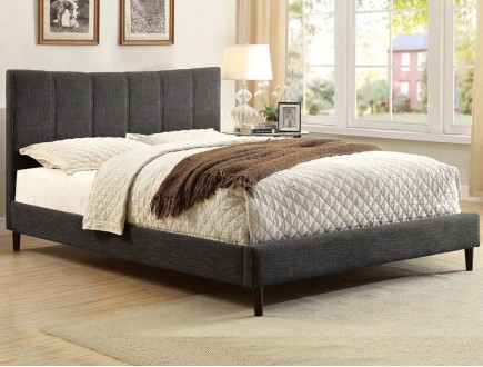 ENNIS Bed in Gray
