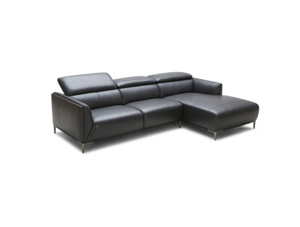 BELFAST - Leather Sectional Sofa