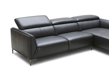 BELFAST - Leather Sectional Sofa