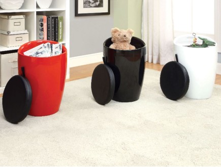ROLLA - Stool with Storage